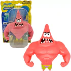 BOB ESPONJA FIGURA STRETCH GOMA PATRICIO MUSCULOSO 12CM 1