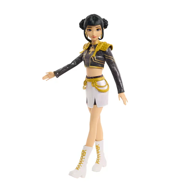 MUÑECA ZOEY HUNTR/X K-POP DEMON HUNTERS CANTA GOLDEN 5