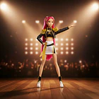 MUÑECA MIRA KPOP DEMON HUNTERS CANTA GOLDEN MATTEL 4