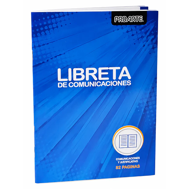 LIBRETA DE COMUNICACIONES PROARTE 82 PÁGINAS 1