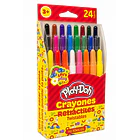 PLAY-DOH CRAYONES RETRÁCTILES TWISTABLES 24 COLORES 3