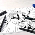 KIT DIBUJO MANGA FABER-CASTELL STARTER SET 10 PIEZAS 6