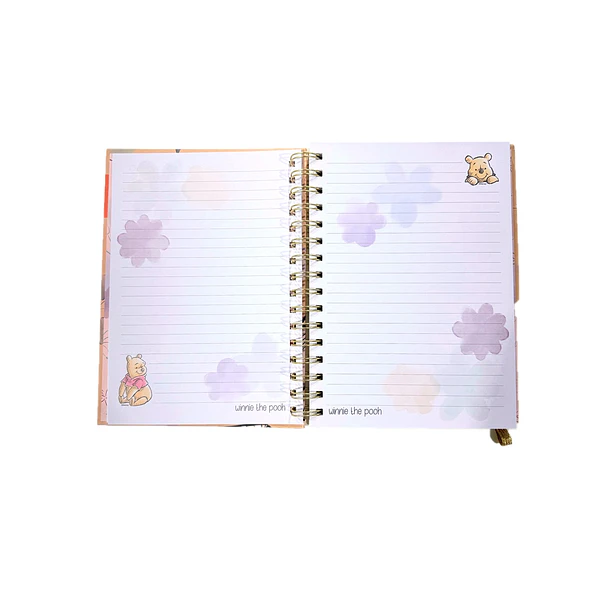 LIBRETA WINNIE THE POOH 150 HOJAS CON BOLÍGRAFO Y STICKERS 3