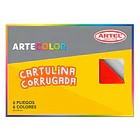 CARTULINA CORRUGADA ARTEL 6 COLORES 25X35 CM 2