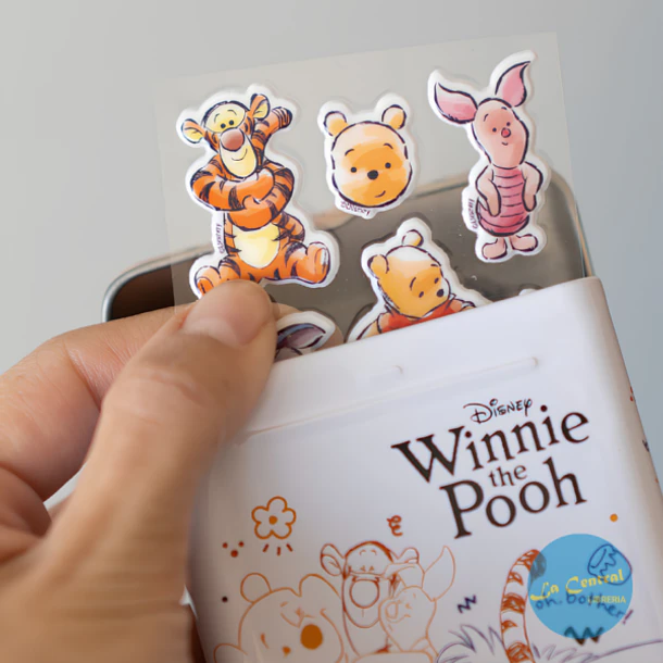 WERO LATA STICKERS WINNIE THE POOH – 8 PLANCHAS 2