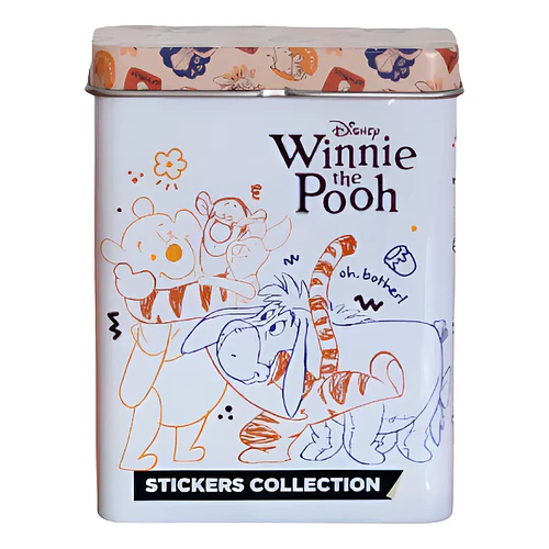 WERO LATA STICKERS WINNIE THE POOH – 8 PLANCHAS