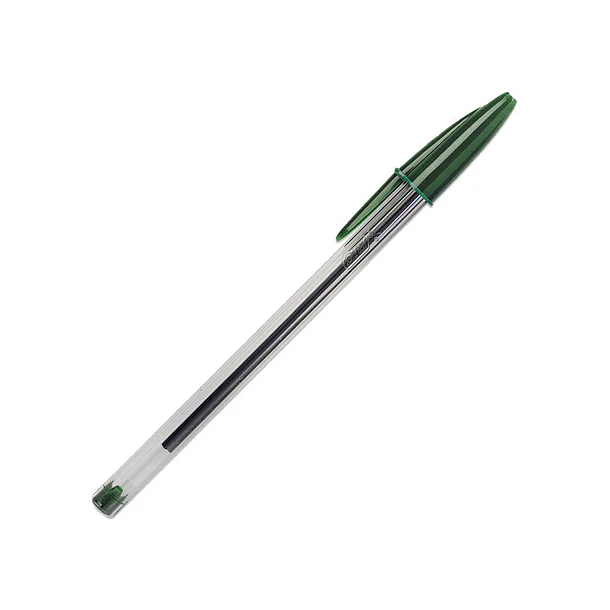 BOLIGRAFO BIC CRISTAL DURA+ VERDE 1.0 MM CAJA 50 UND 5