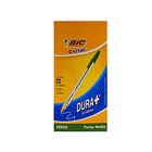 BOLIGRAFO BIC CRISTAL DURA+ VERDE 1.0 MM CAJA 50 UND 2