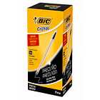 BOLÍGRAFO BIC CRISTAL FINO NEGRO 0,8 MM CAJA 50 UNIDADES 1
