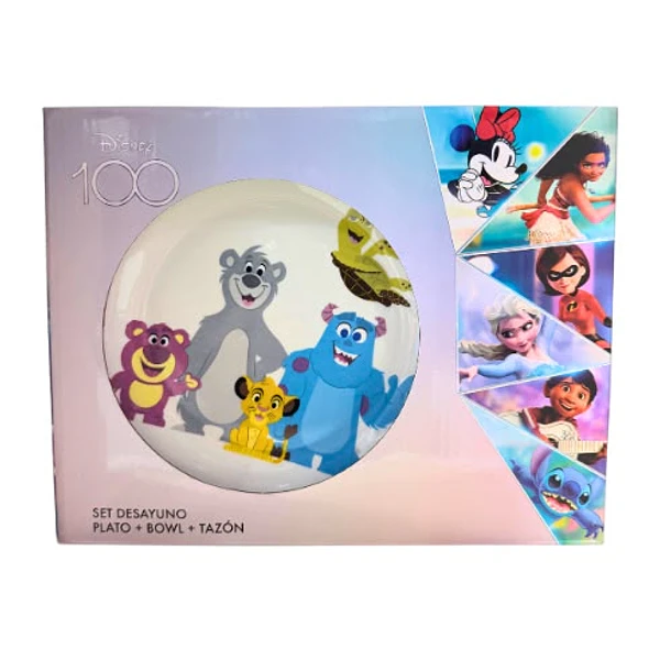 SET DESAYUNO DISNEY 100 AÑOS – 3 PIEZAS 4