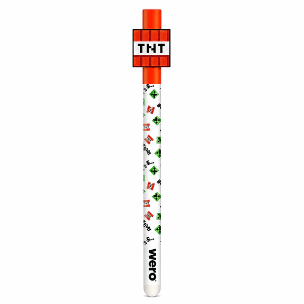 ROLLER BORRABLE WERO MINECRAFT TINTA AZUL TRAZO MEDIO 3