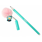 ROLLER BORRABLE WERO POMPÓN TINTA AZUL TRAZO MEDIO 2
