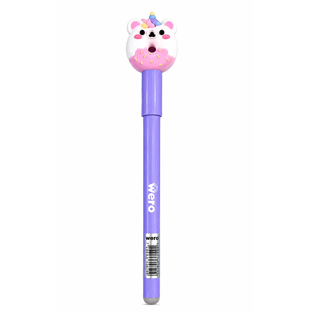 ROLLER BORRABLE WERO DONUTS TINTA AZUL RECARGABLE 3