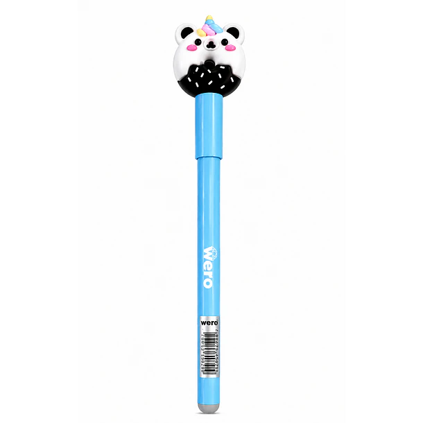 ROLLER BORRABLE WERO DONUTS TINTA AZUL RECARGABLE 4
