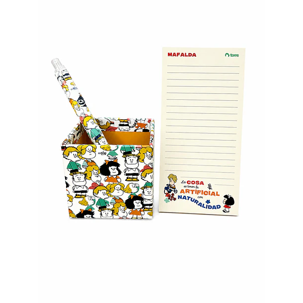 SET PORTALÁPICES MAFALDA 3 PIEZAS – TORRE 1