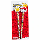 SET 2 LÁPICES POKÉMON CON TOPPER PIKACHU Y POKÉBOLA 1