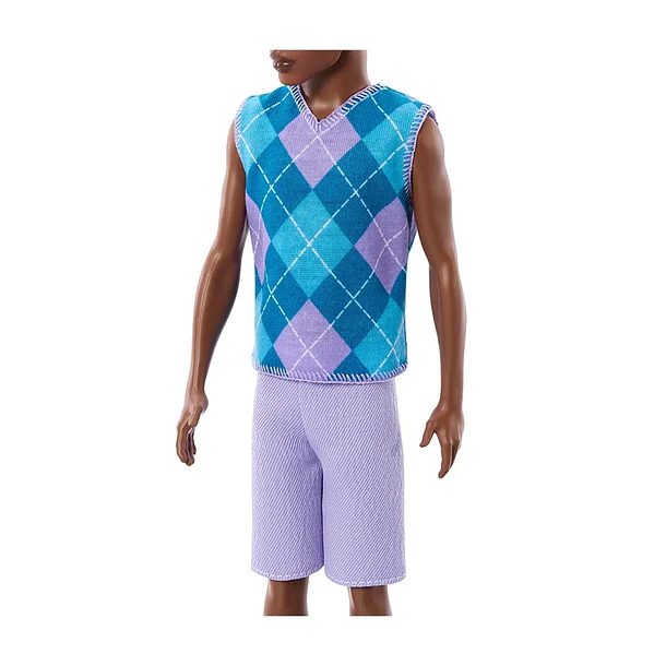 BARBIE FASHIONISTAS KEN N°253 PELO CASTAÑO MATTEL 6