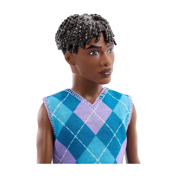 BARBIE FASHIONISTAS KEN N°253 PELO CASTAÑO MATTEL 4