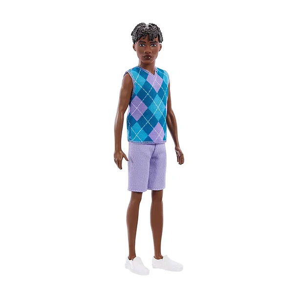 BARBIE FASHIONISTAS KEN N°253 PELO CASTAÑO MATTEL 1