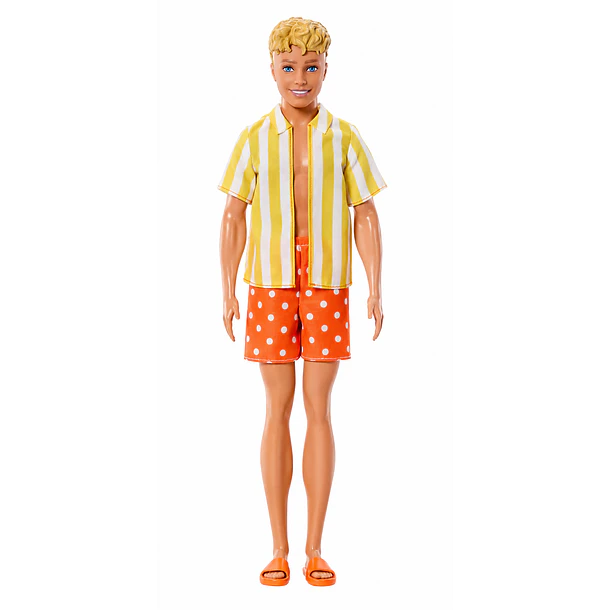 BARBIE FASHIONISTAS KEN N°253 PELO CASTAÑO MATTEL 1