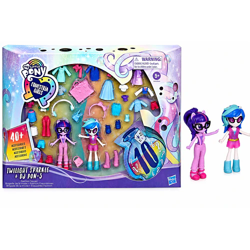 MY LITTLE PONY EQUESTRIA GIRLS TWILIGHT + DJ PON-3 HASBRO