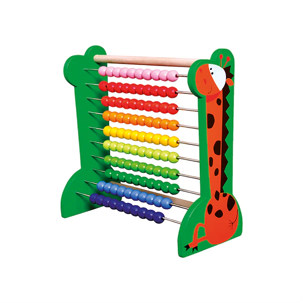 ÁBACO DE MADERA DIDÁCTICO DACTIC PARA NIÑOS 1