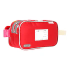 ESTUCHE ESCOLAR HELLO KITTY TRIPLE COMPARTIMENTO ROJO 5