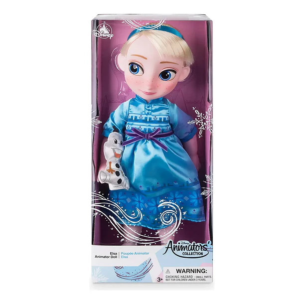 MUÑECA DISNEY ANIMATORS COLLECTION ELSA FROZEN CON OLAF 3