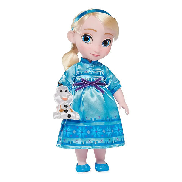 MUÑECA DISNEY ANIMATORS COLLECTION ELSA FROZEN CON OLAF 4
