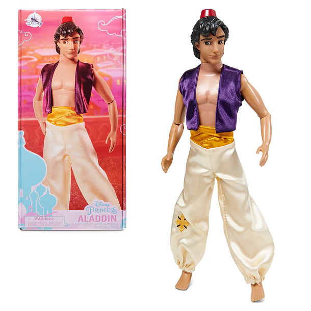 DISNEY STORE ALADDÍN 32 CM ARTICULADO ORIGINAL 1