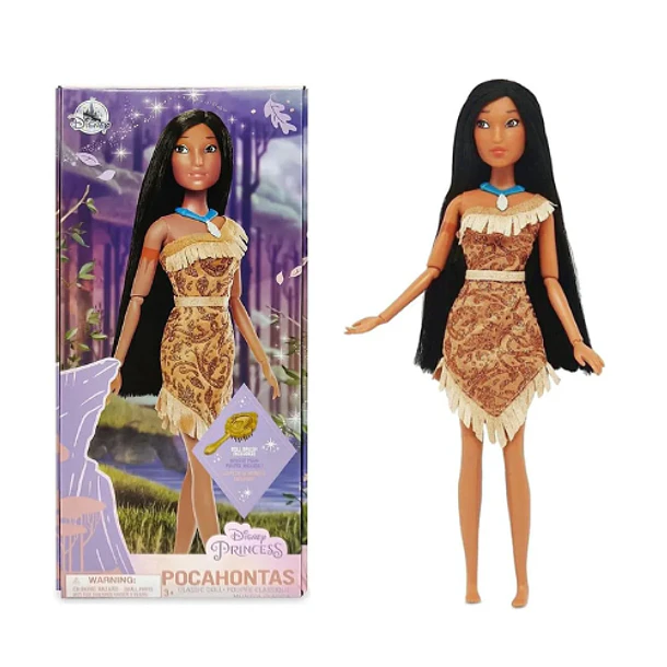 MUÑECA POCAHONTAS DISNEY PRINCESAS ORIGINAL 1