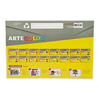 BOLSON PAPEL MAQUETA ARTEL 25X35 CM 6 PLIEGOS 12 DISEÑOS 2
