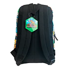 MOCHILA ESCOLAR MINECRAFT MULTICOLOR PERSONAJES 3