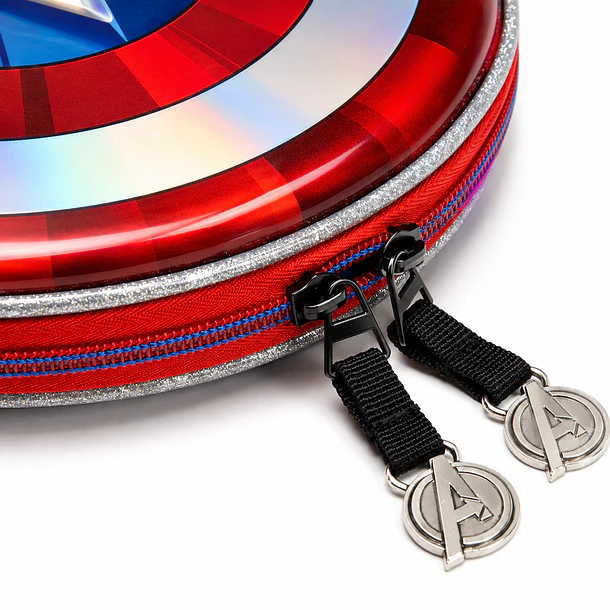 ESTUCHE INFANTIL AVENGERS ESCUDO CAPITÁN AMÉRICA 3
