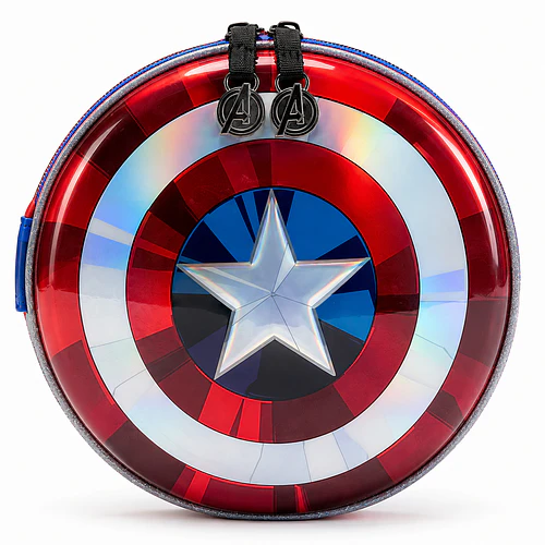 ESTUCHE INFANTIL AVENGERS ESCUDO CAPITÁN AMÉRICA