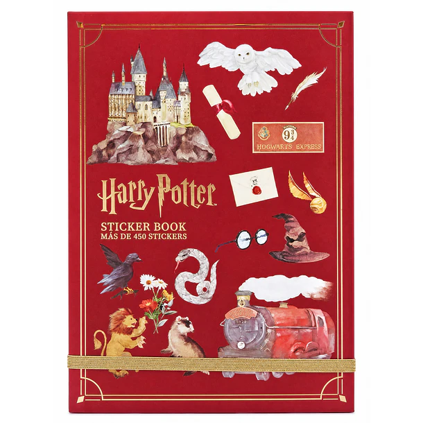 STICKER BOOK HARRY POTTER MÁS DE 450 STICKERS 1