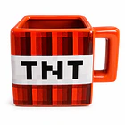 TAZON MINECRAFT TNT CUADRADA CERÁMICA 320 ML 3