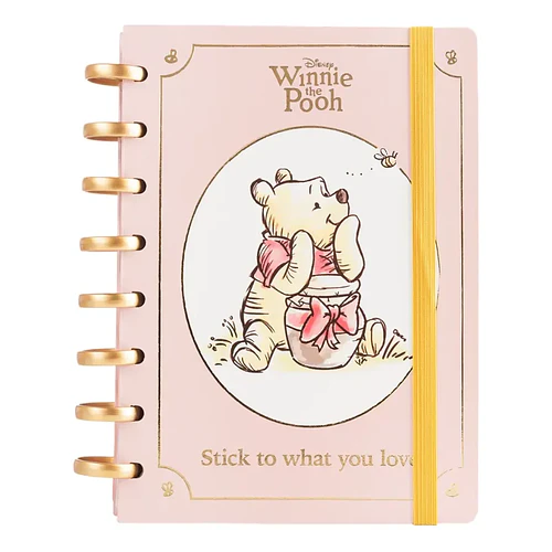 CUADERNO DE DISCOS WINNIE THE POOH A5 80 HOJAS