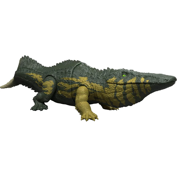 JURASSIC WORLD STOMATOSUCHUS WILD ROAR MATTEL LUZ SONIDO 1