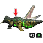 JURASSIC WORLD STOMATOSUCHUS WILD ROAR MATTEL LUZ SONIDO 2
