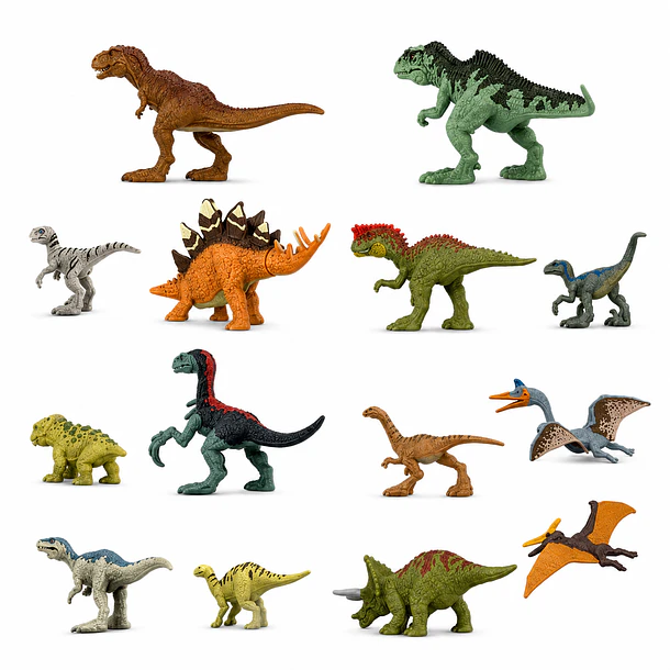 MATTEL GWP38 JURASSIC WORLD MINI FIGURE SURTIDO 2 DINO