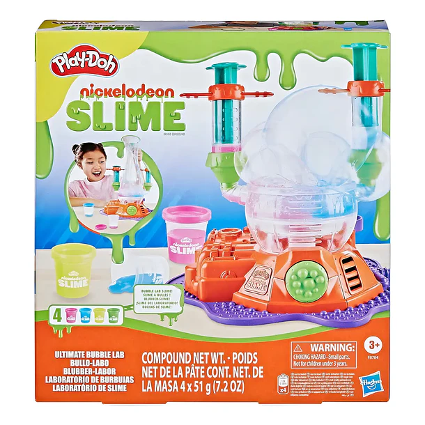 LABORATORIO SLIME PLAY-DOH NICKELODEON HASBRO F8784 2