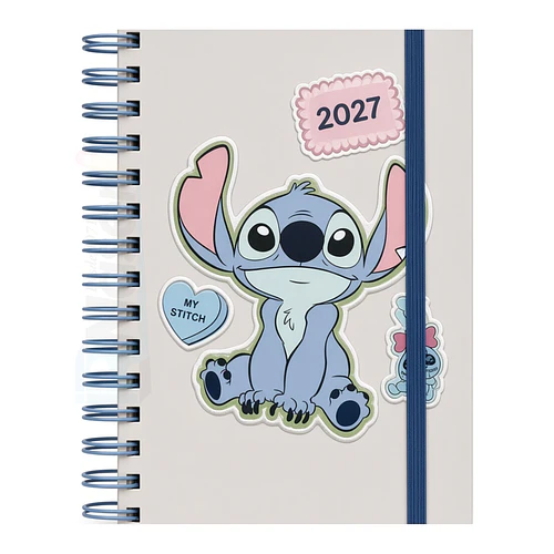 AGENDA STITCH 2027 MOOVING A5 DIARIA 384 PÁGINAS