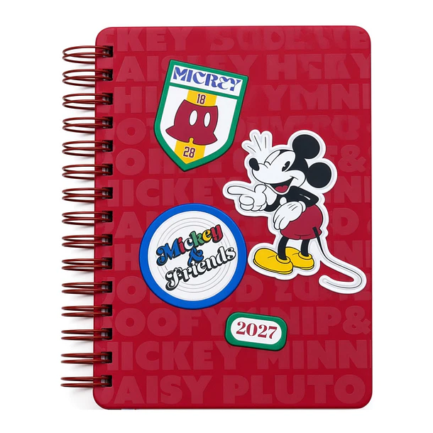 AGENDA MICKEY AMIGOS 2027 MOOVING A5 DIARIA 384 PÁGINAS 1