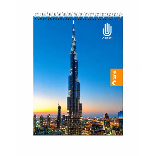 CUADERNO TORRE TOP ZURDOS 7MM 120 HOJAS 7MM 2
