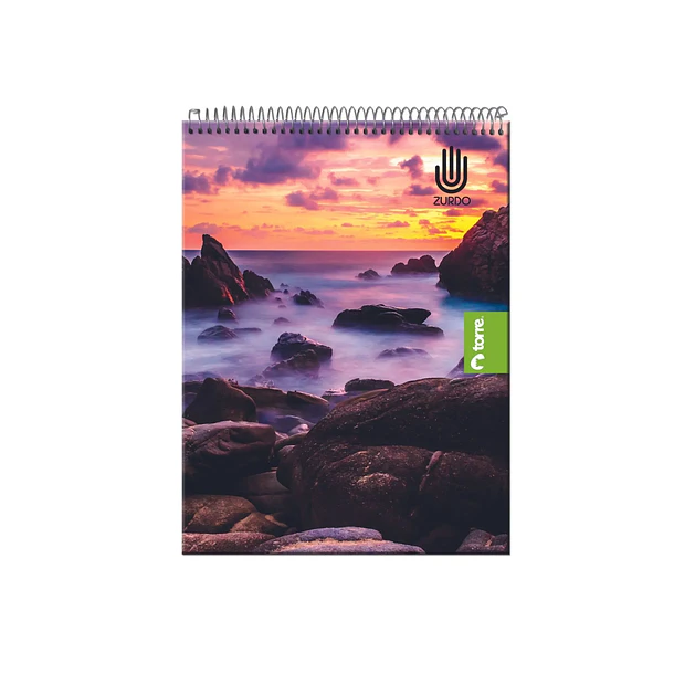 CUADERNO TORRE TOP ZURDOS 7MM 120 HOJAS 7MM 3