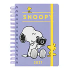 AGENDA SNOOPY 2027 MOOVING A5 DIARIA 1