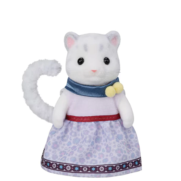 SYLVANIAN FAMILIES FAMILIA LEOPARDO DE LAS NIEVES FS-55 3