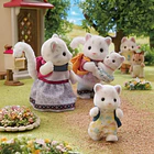 SYLVANIAN FAMILIES FAMILIA LEOPARDO DE LAS NIEVES FS-55 6