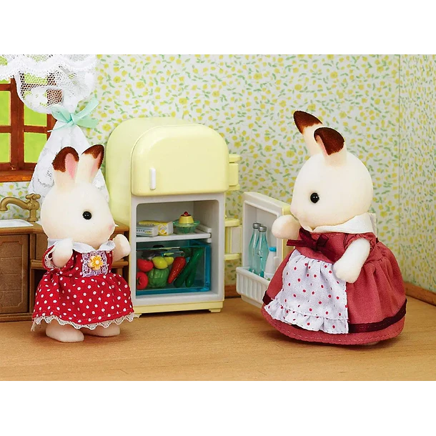 SET MAMÁ CONEJA CHOCOLATE SYLVANIAN FAMILIES 3